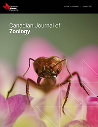 Canadian journal of zoology = Revue canadienne de zoologie