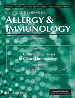 Clinical reviews in allergy and immunology