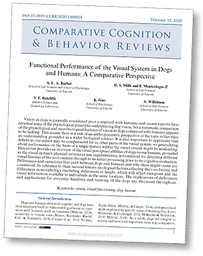 Comparative cognition & behavior reviews