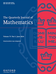 Quarterly journal of mathematics