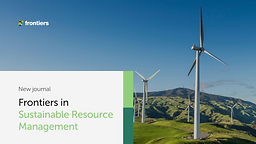 Frontiers in Sustainable Resource Management