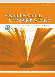 Scientific Annals of Computer Science