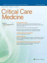 Critical care medicine