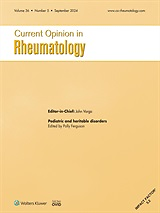 Current opinion in rheumatology