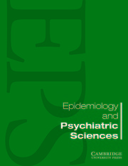 Epidemiology and psychiatric sciences