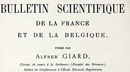 Bulletin scientifique de la France et de la Belgique