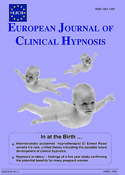 European journal of clinical hypnosis