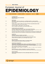 European journal of epidemiology