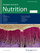 European journal of nutrition