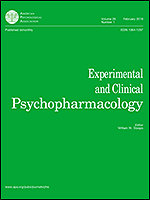 Experimental and clinical psychopharmacology