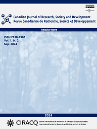 Canadian journal of research, society and development = Revue Canadienne de Recherche, Société et Développement