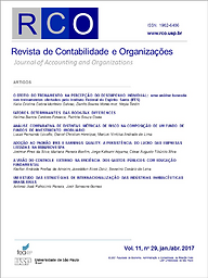 Revista de contabilidade e organizações