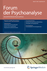 Forum der Psychoanalyse