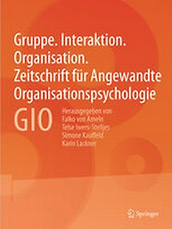 Gruppe. Interaktion. Organisation. Zeitschrift für angewandte Organisationspsychologie