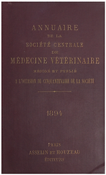 Annuaire de la Société centrale de médecine vétérinaire