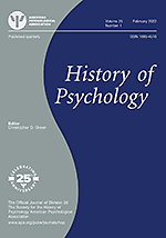 History of psychology