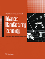 International journal, advanced manufacturing technology