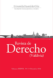 Revista de derecho - Universidad Austral de Chile