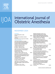 International journal of obstetric anesthesia