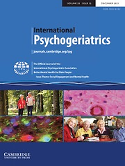 International psychogeriatrics