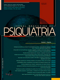 Jornal brasileiro de psiquiatria