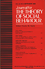 Journal for the theory of social behaviour