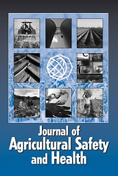 Journal of agricultural safety and health