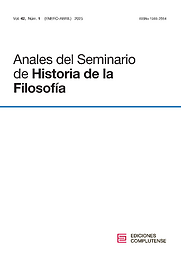 Anales del Seminario de Historia de la Filosofía