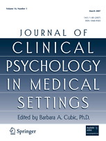 Journal of clinical psychology in medical settings