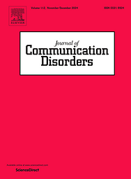 Journal of communication disorders