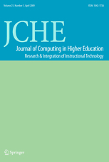 Journal of computing in higher education