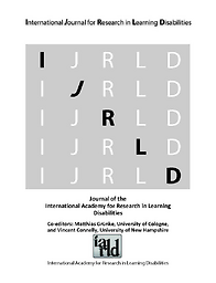 International journal for research in learning disabilities