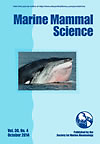 Marine mammal science