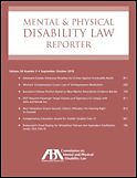 Mental and physical disability law reporter