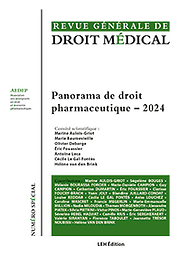 Panorama de droit pharmaceutique