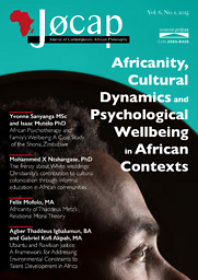 Jocap - journal of contemporary african philosophy