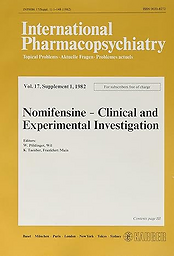 International pharmacopsychiatry