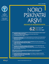 Nöro psikiyatri arşivi = Archives of Neuropsychiatry