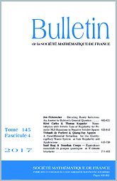 Gazette de la Société mathématique de France