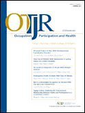 OTJR: Occupational Therapy Journal of Research