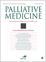 Palliative medicine