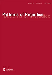 Patterns of prejudice