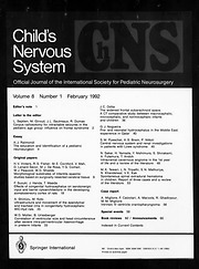 Child's nervous system