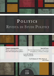 Politics : Rivista di studi Politici