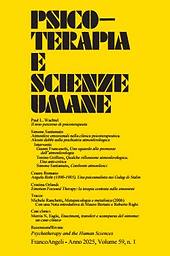 Psicoterapia e scienze umane