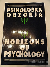 Psihološka obzorja = Horizons of Psychology