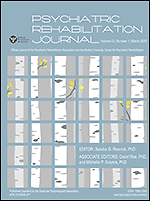 Psychiatric rehabilitation journal