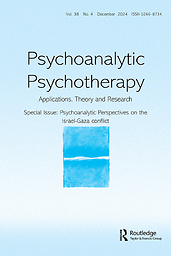 Psychoanalytic psychotherapy