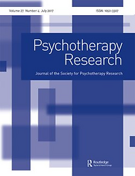 Psychotherapy research