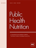 Public health nutrition